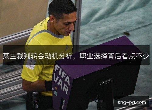某主裁判转会动机分析,职业选择背后看点不少 某主裁判转会动机分析,职业选择背后看点不少